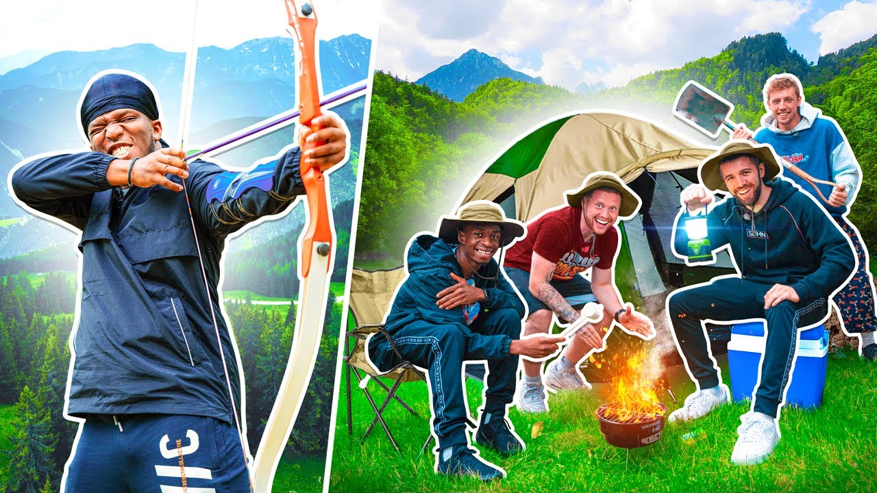 sidemen go camping youtube